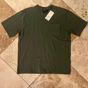 Scotch & Soda Olive Green Short Sleeve Tee